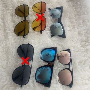 QUAY Sunnies Desi T.Y.S.M and Chrisspy Mila